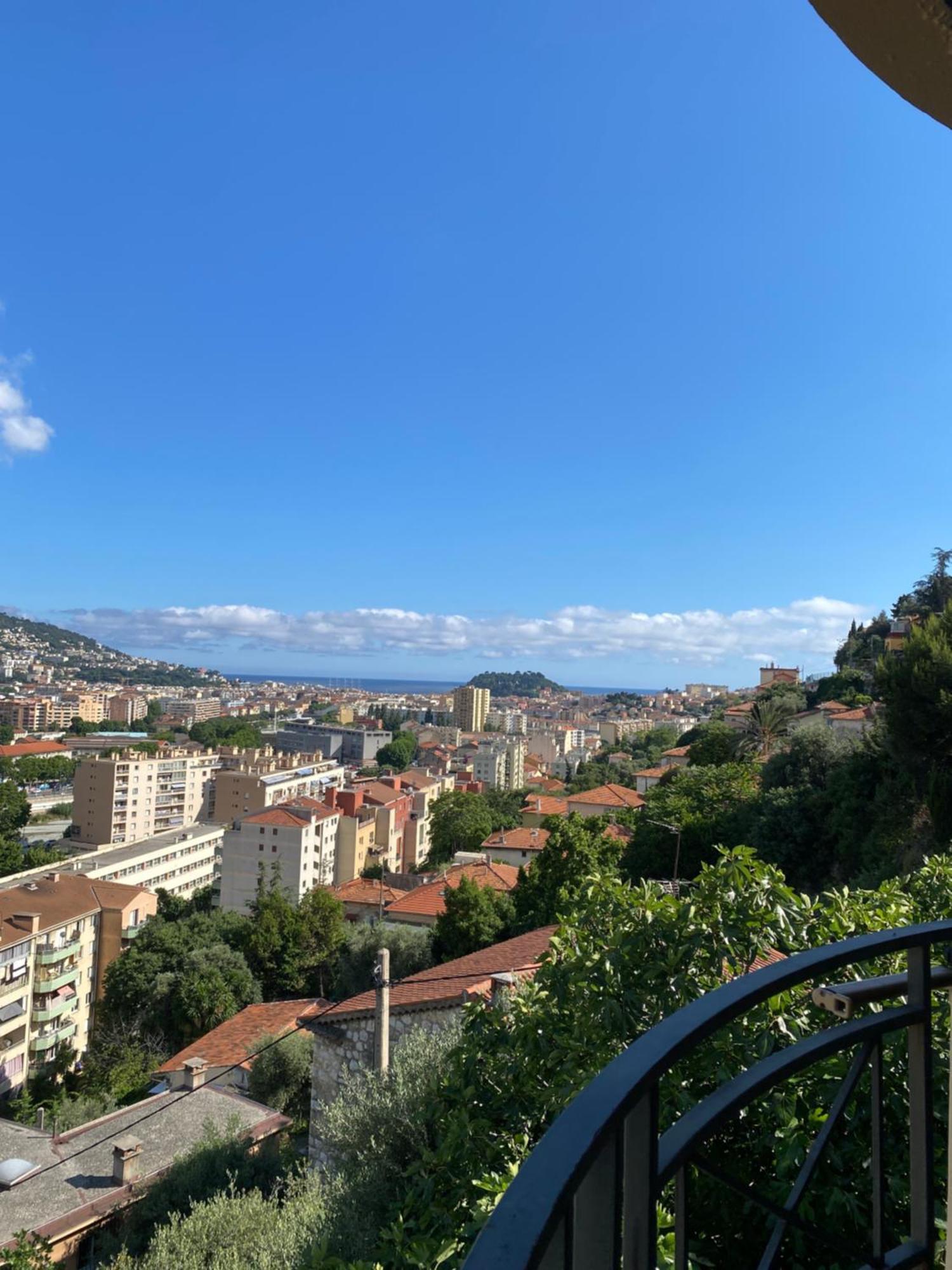 Appartement-Nice 01 Vue Mer - Panoramique Wifi-Parking Екстер'єр фото
