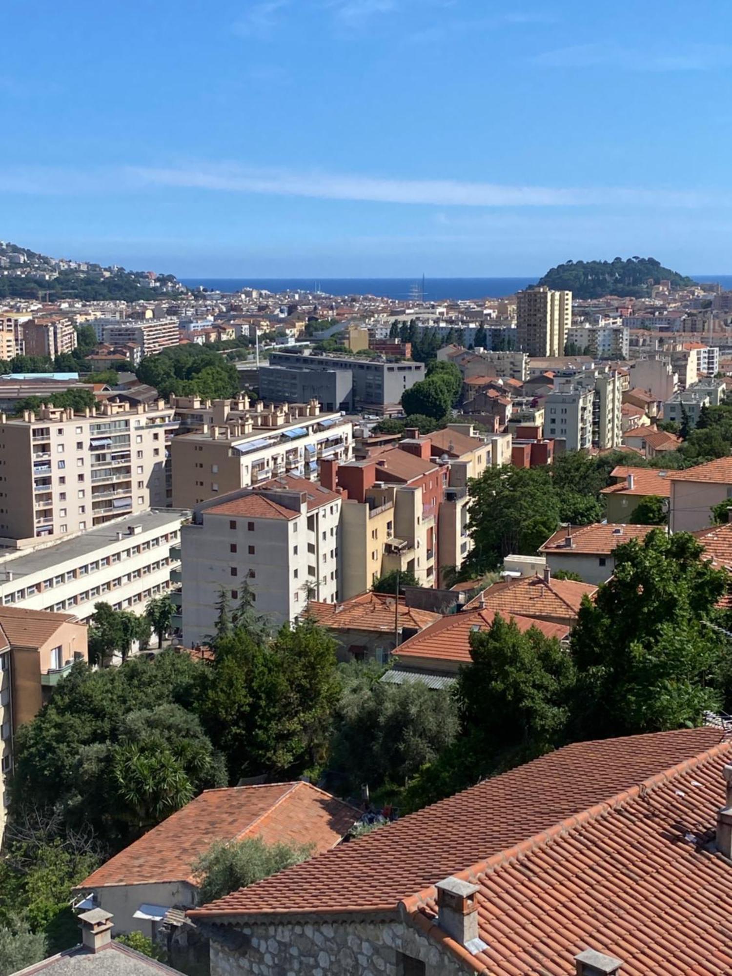 Appartement-Nice 01 Vue Mer - Panoramique Wifi-Parking Екстер'єр фото